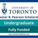 University of Toronto Lester B. Pearson Scholarship