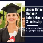 Angus Nicholson Honours Scholarship in Science Australia
