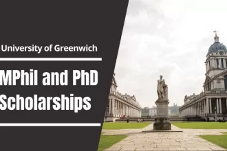University of Greenwich Postgraduate Research Scholarship