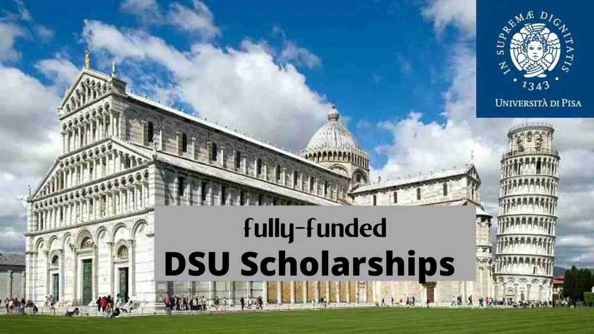 University of Pisa DSU Scholarship